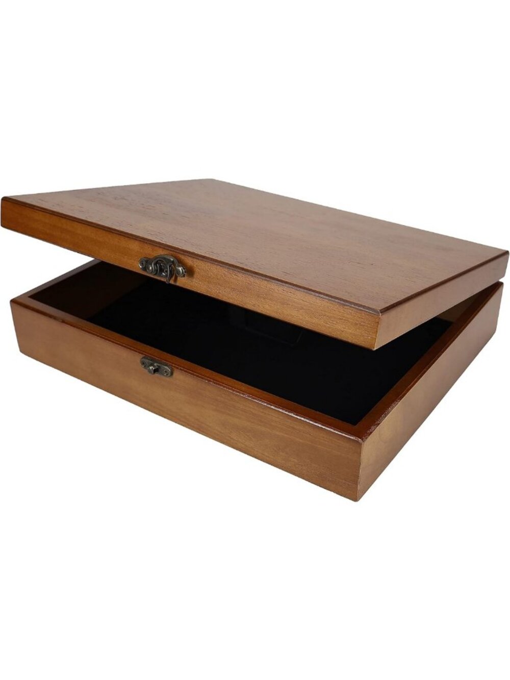 Vintage Wooden Keepsake Box | Handcrafted Storage for Jewelry & Treasures